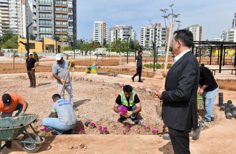 Başkan Özyiğit, “Bisiklet eğitim parkımızı kısa sürede hizmete açacağız”