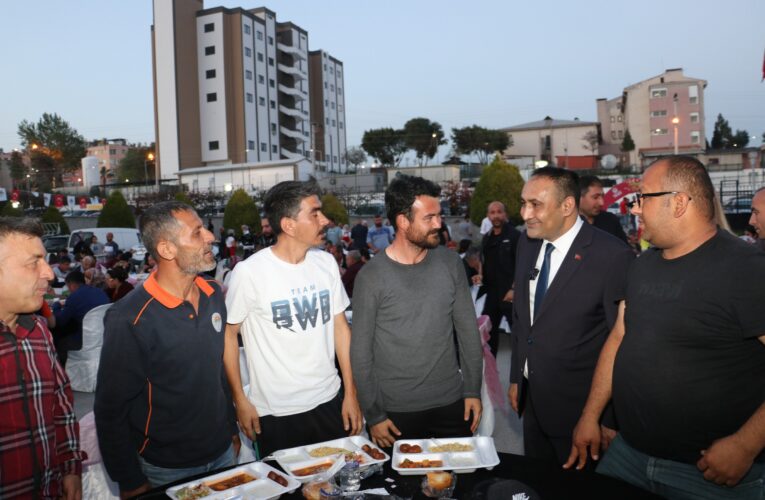 “ÇEVİK VE ÜRETKEN BİR BELEDİYEYİZ. BUNUNLA GURUR DUYUYORUM”