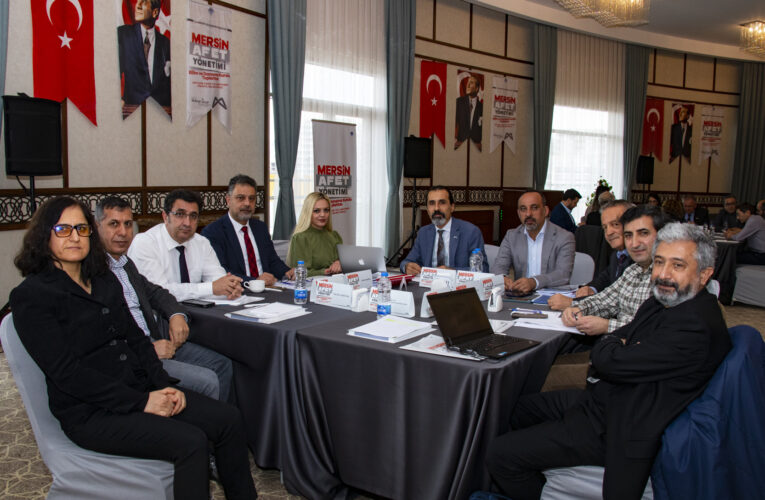 MERSİN AFET YÖNETİMİ BİLİM VE DANIŞMA KURULU TOPLANTISI 2 OTURUMDA GERÇEKLEŞTİ