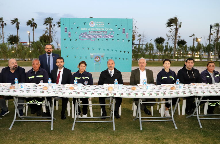 “Halkımızın takdiri ve teveccühü ile Akdeniz’i değiştirmeye devam edeceğiz”