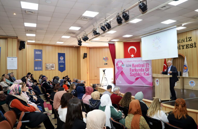 Depremzede kanser hastalarına da hizmet veriliyor