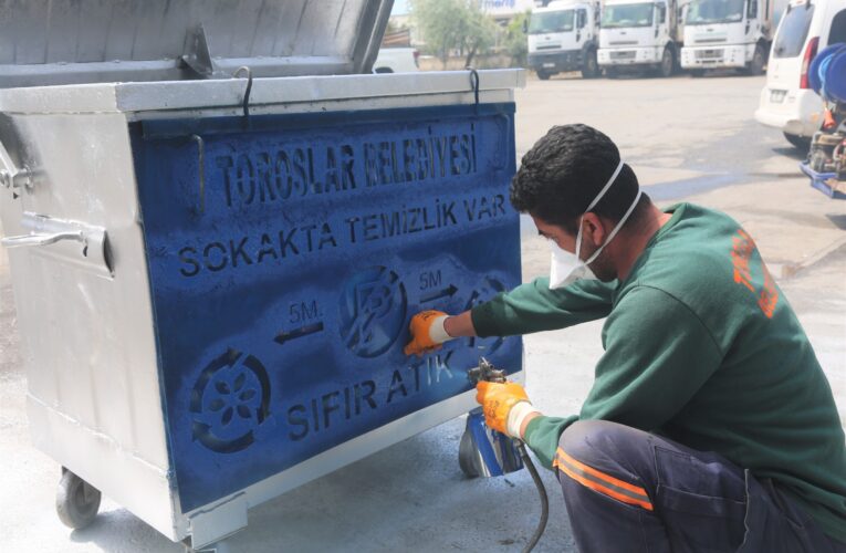GERİ DÖNÜŞEN ÇÖP KONTEYNERLERİNDE “SIFIR ATIK” MODELİ