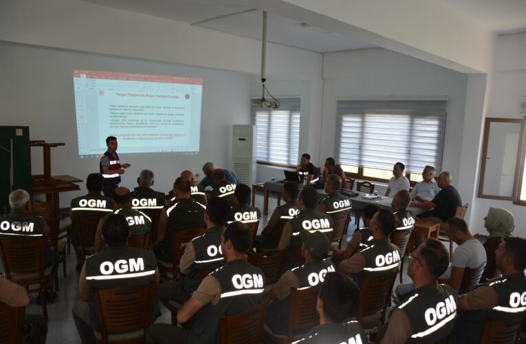 Silifke’de İlçe Jandarma Komutanlığı Tarafından Eğitim Verildi