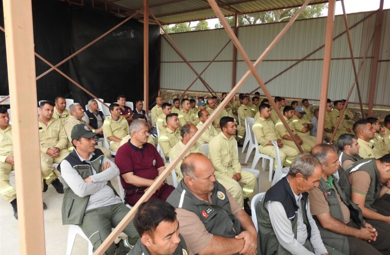 Mersin’de Yangın Ekipleri İşbaşı Eğitimleri Tamamlandı