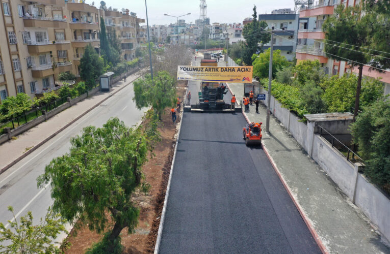 TOROSLAR’DA YOL VE ASFALT ÇALIŞMALARI TAMAMLANDI