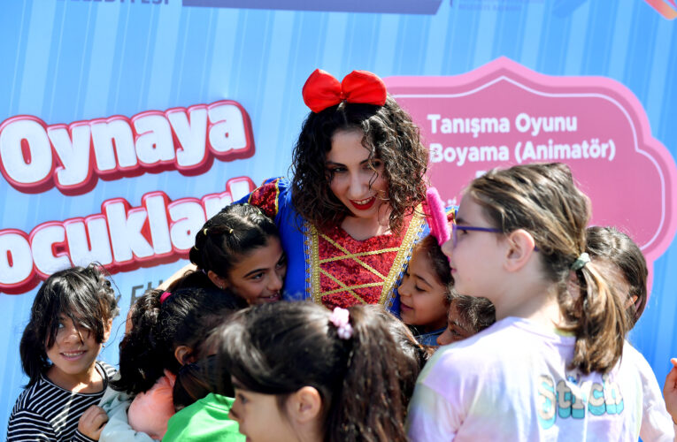 BÜYÜKŞEHİR’DEN DEPREMZEDE KÜÇÜKLERE ‘OYNAYA OYNAYA GELİN ÇOCUKLAR’ ETKİNLİĞİ