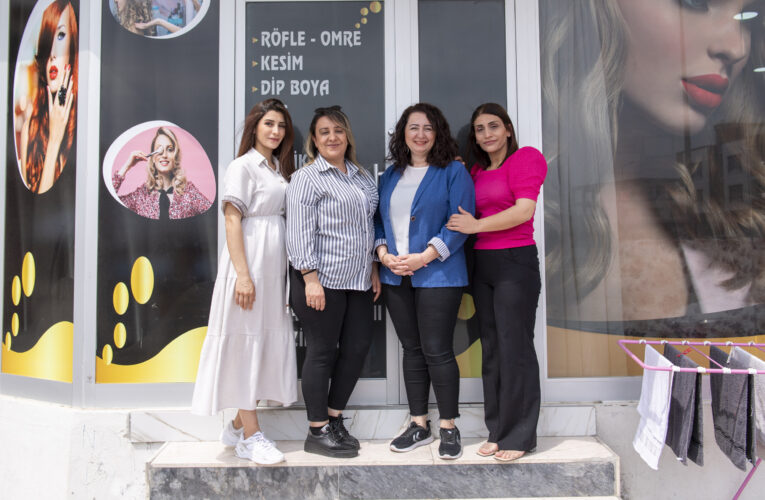 PERJİN VE ZÜBEYDE, MERCEK’TEKİ EĞİTİMLERİN ARDINDAN İŞYERİ SAHİBİ OLDU