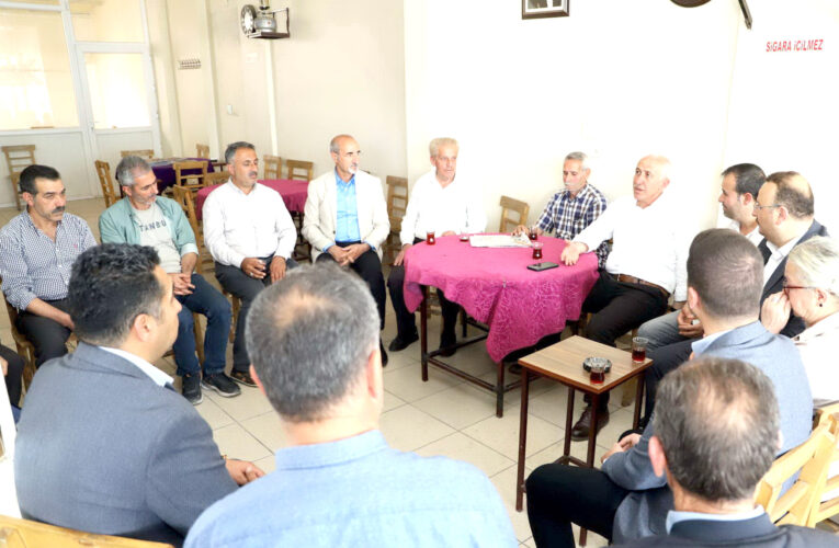 AKDENİZ BELEDİYE BAŞKANI  GÜLTAK; ESNAF VE VATANDAŞ ZİYARETLERİNİ SÜRDÜRÜYOR