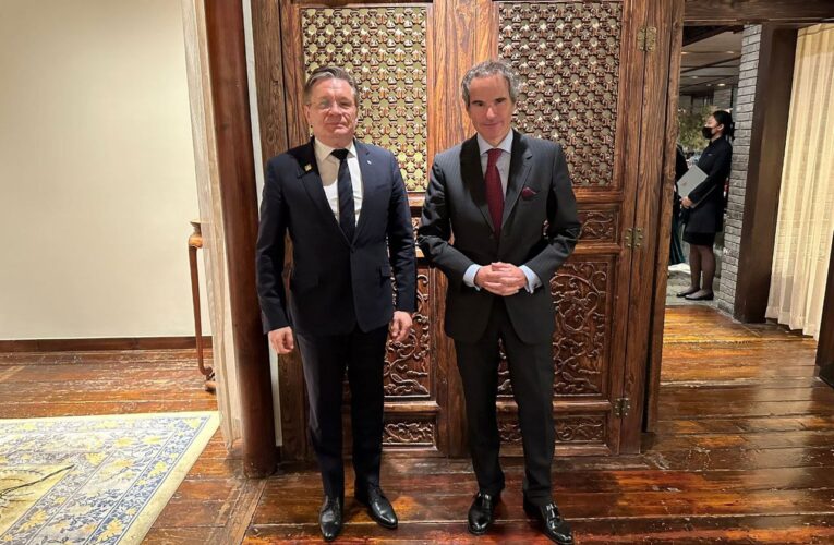 ROSATOM GENEL MÜDÜRÜ LİKHACHEV VE UAEA BAŞKANI GROSSİ BİR ARAYA GELDİ