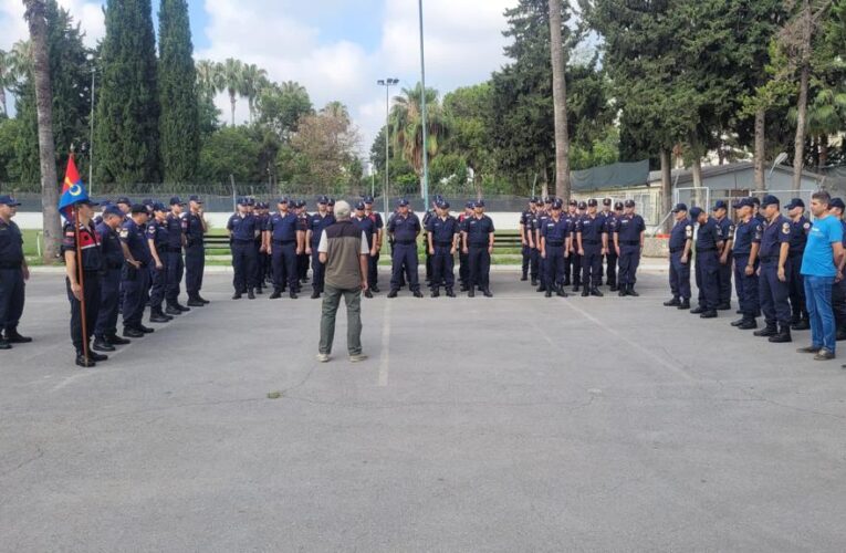 Tarsus İlçe Jandarma Komutanlığında Orman Yangınlarıyla Mücadele Eğitimi Yapıldı