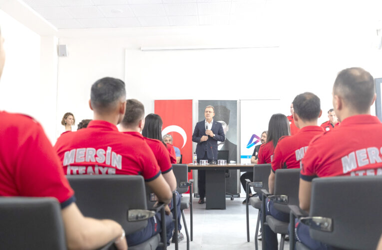 “İTFAİYE TEŞKİLATINI GÜÇLENDİRMEYE DEVAM EDECEĞİZ”