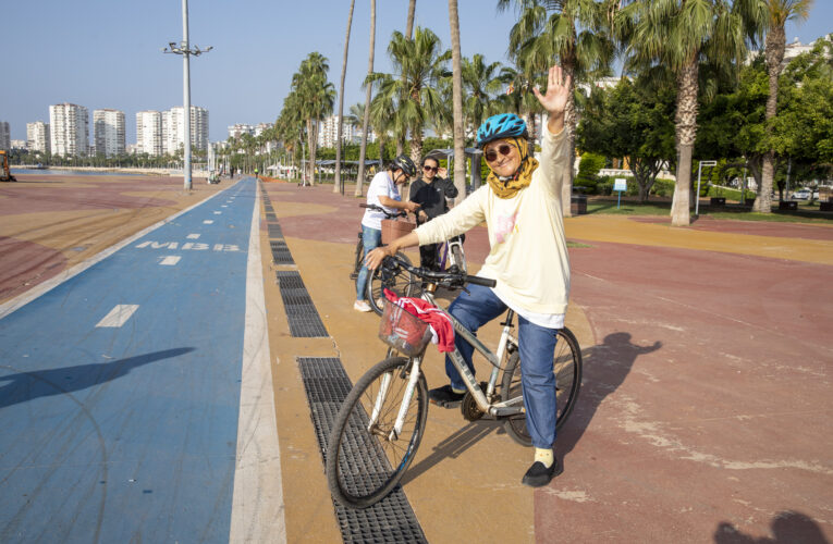 BÜYÜKŞEHİR, KENTE 125 KİLOMETRE BİSİKLET YOLU KAZANDIRDI