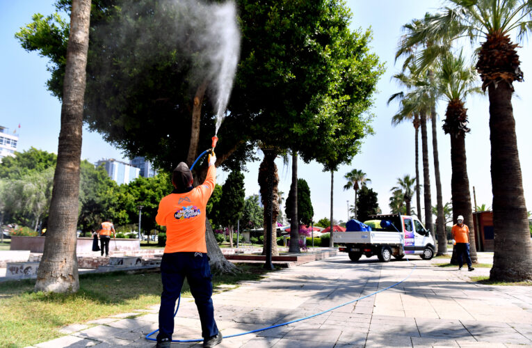 İLAÇLAMA ÇALIŞMALARI 13 İLÇEDE 443 PERSONEL İLE YÜRÜTÜLÜYOR
