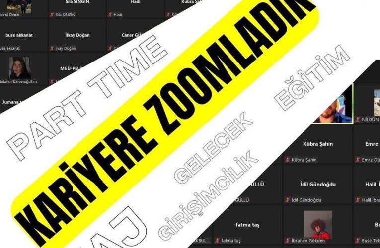 ÜNİVERSİTELİLERE YÖNELİK ONLİNE KARİYER ETKİNLİĞİ DÜZENLENDİ