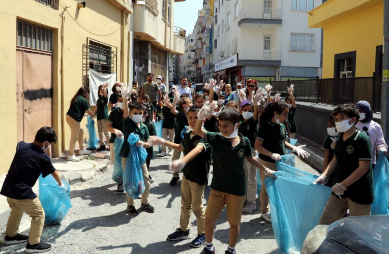 ÇEVRENİN TEMİZLİĞİ BU KEZ ÇOCUKLARA EMANET
