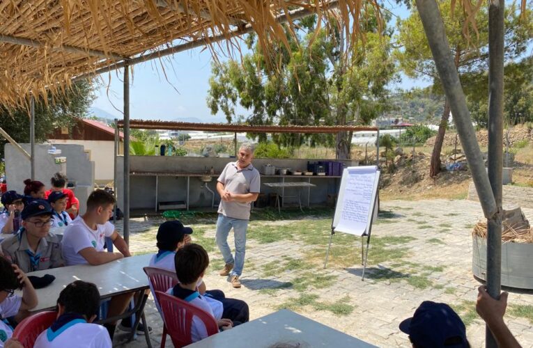 Ankara İzcilik Kulübü Anamur’da Kamp Yaptı