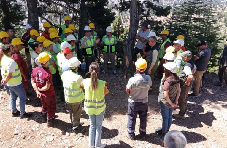 Anamur’da Havai Hat Sisteminde Çalışacak Orman İşçileri İçin Eğitim Düzenlendi
