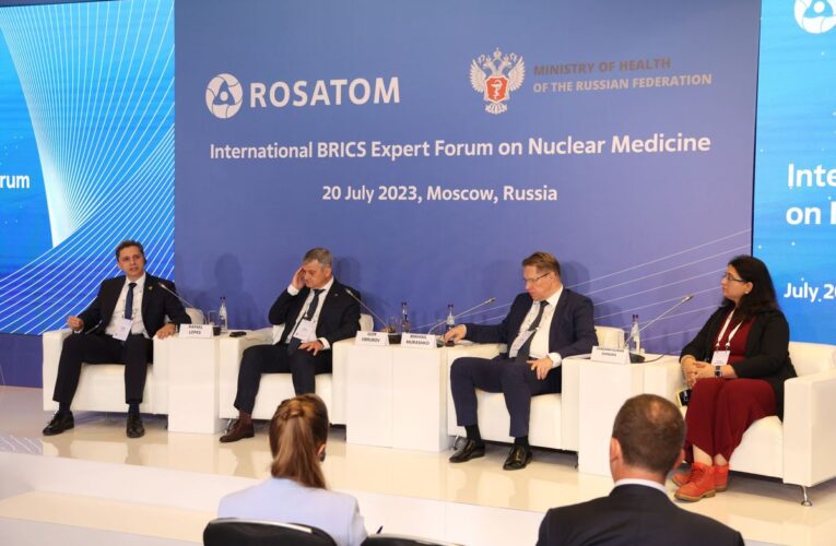 Rusya Sağlık Bakanlığı ve Rosatom’un düzenlediği BRICS Uluslararası Nükleer Tıp Uzman Forumu Moskova’da başladı