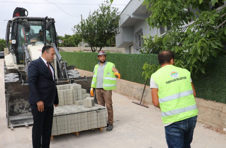 “556 BİN 962 METREKARE KİLİT PARKE DÖŞENDİ”