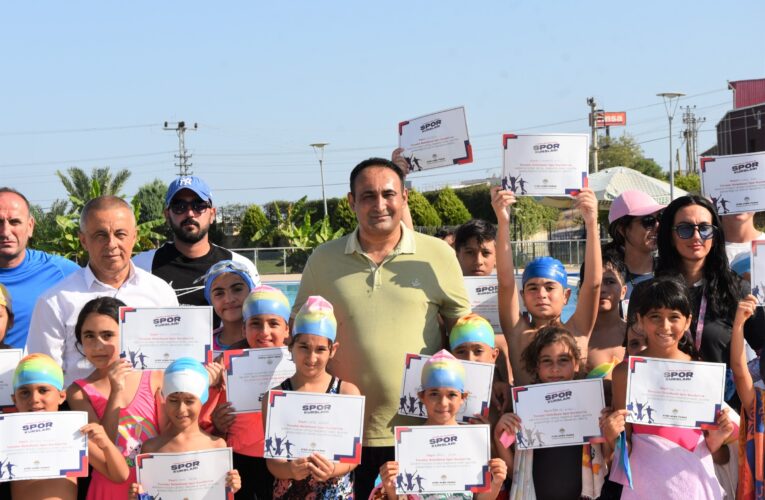 “TOROSLAR BELEDİYESİ YAZ SPOR OKULLARI, İLK MEZUNLARINI VERDİ”