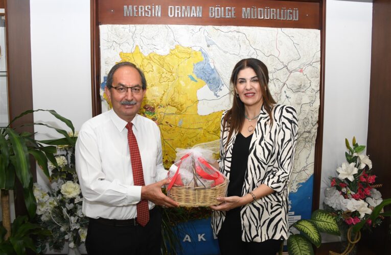 Kuzey Kıbrıs Türk Cumhuriyeti Mersin Başkonsolosundan Nezaket Ziyareti