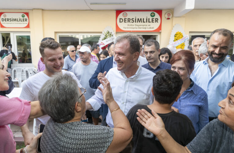 “BÖYLE BİR KENTİN BAŞKANI OLDUĞUM İÇİN KENDİMİ ZENGİN ADDEDİYORUM”