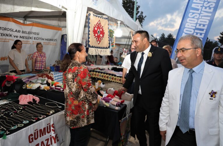 ÇAMLIYAYLA İĞNE OYASI FESTİVALİ’NİN COŞKUSU MERSİN’İ SARDI