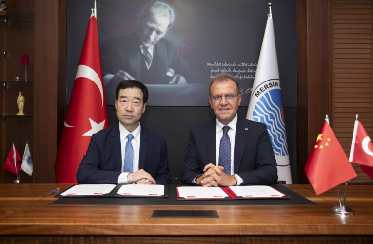 MERSİN BÜYÜKŞEHİR BELEDİYESİ VE XINING ARASINDA İŞ BİRLİĞİ ANLAŞMASI