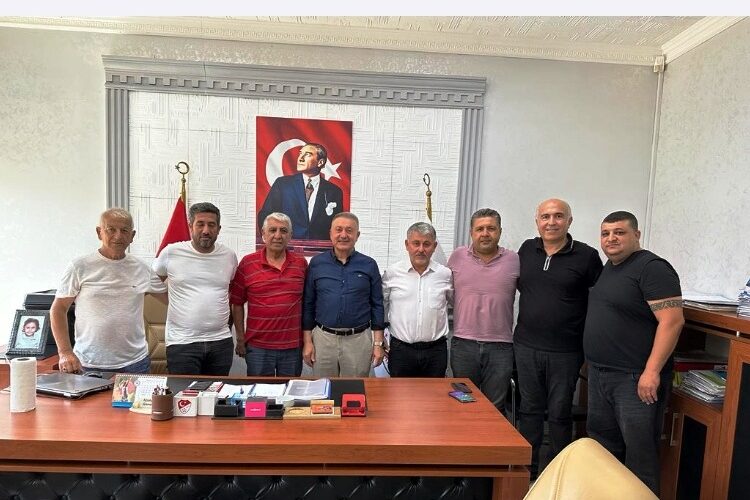 Milletvekili Özkan, Mersin Amatör Spor Külüpleri Federasyonu’nu Ziyaret etti