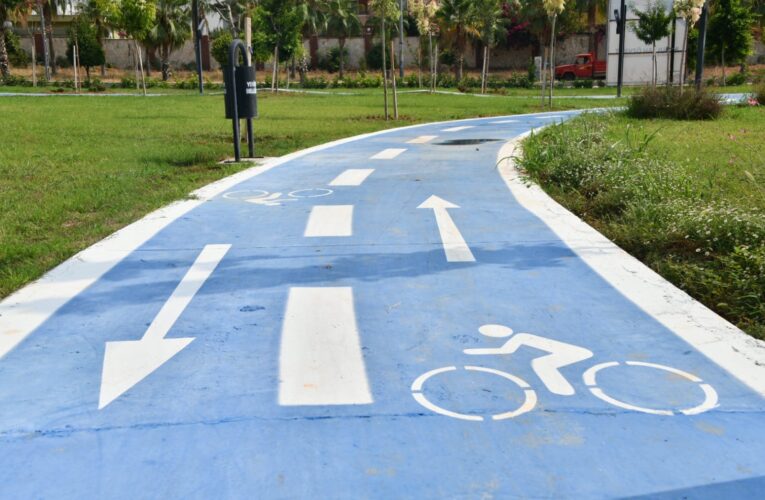 Yenişehir Belediyesi kente 5 bin metrekarelik Bisiklet Eğitim Parkı kazandırdı