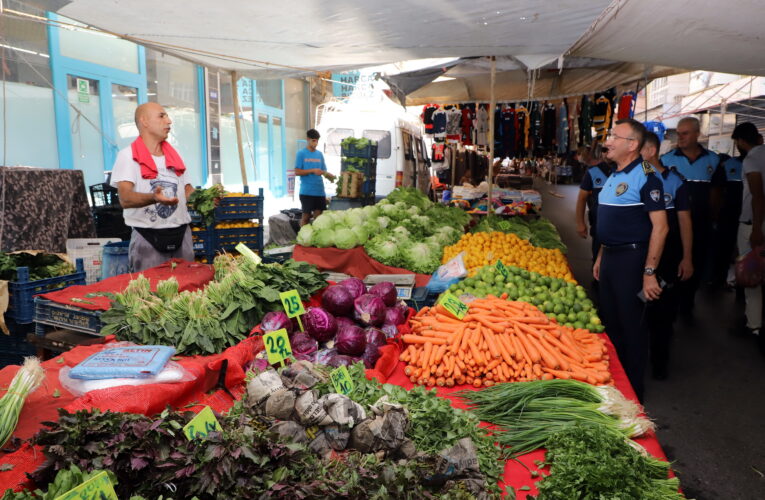 Etiketteki fiyat ile terazideki fiyatın uyuşup uyuşmadığı kontrol edildi