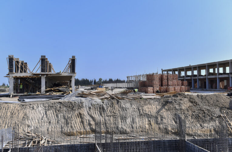 Büyükşehir Lojistik Merkezi’nin Yapımı Devam Ediyor