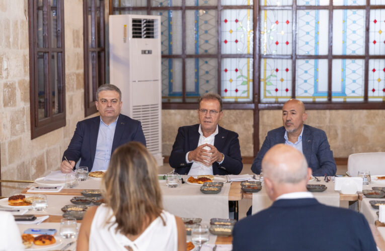 MERSİN’DEKİ ARITMA TESİSİ PROJELERİ İÇİN GÖRÜŞMELER YAPILDI