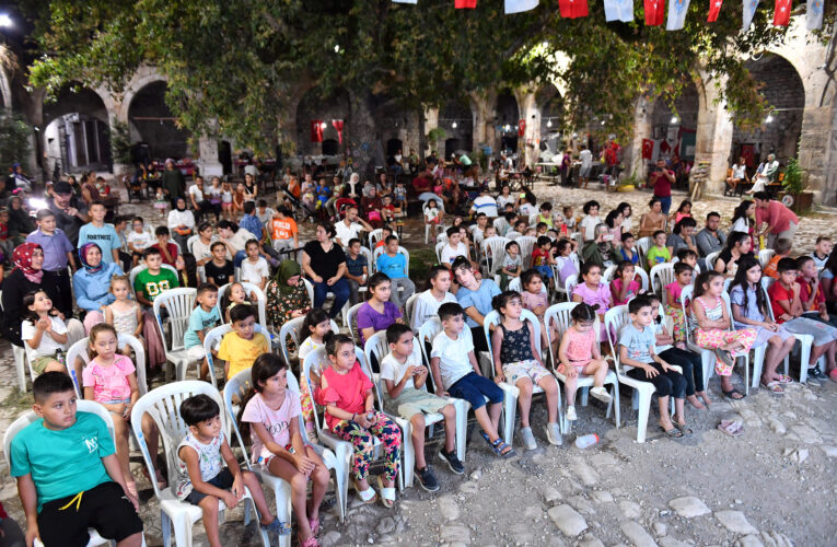 MUT’LU ÇOCUKLAR TATİLİN SON HEDİYESİNİ BÜYÜKŞEHİR’DEN ALDI