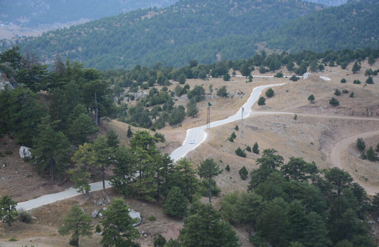 GÜLEK KALESİ YOLU BÜYÜKŞEHİR TARAFINDAN ASFALTLANDI