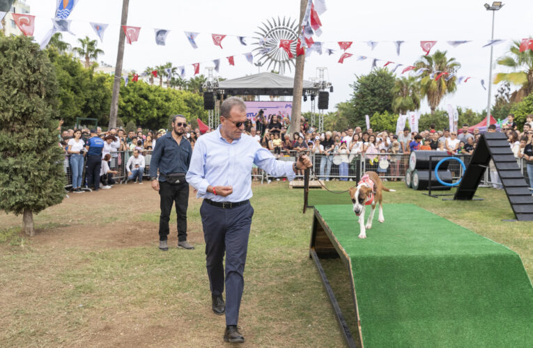 CAN DOSTLARLA HAYVANSEVERLERİ BULUŞTURAN PATİ FESTİVALİ, BU YIL DA RENGÂRENK GEÇTİ