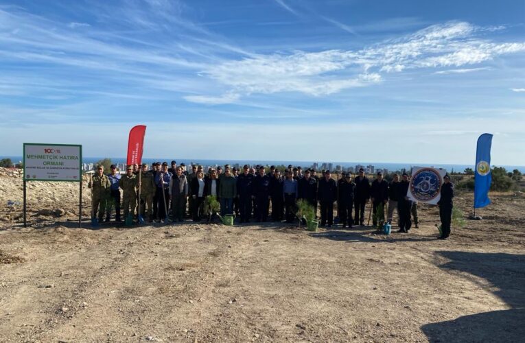 ‘Kuyuluk’ta Mehmetçik Hatıra Ormanı Kurduk’