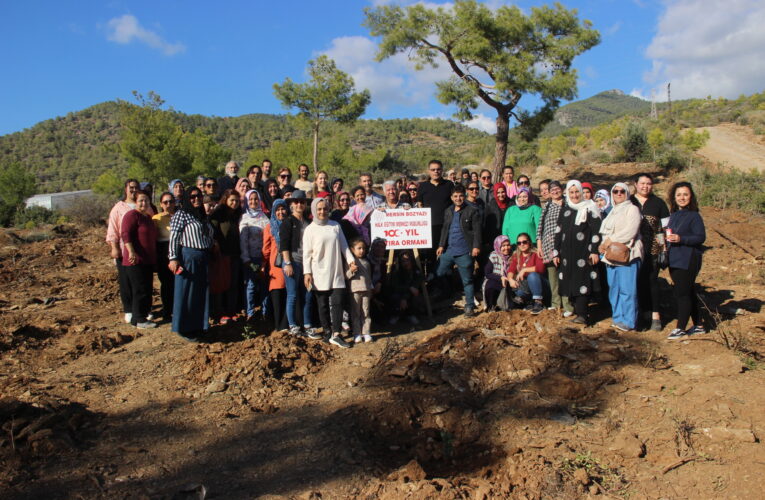 Bozyazı’da Bin Adet Fidanı Toprakla Buluşturduk