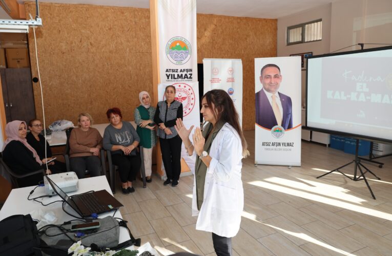 TORTEK KURSİYERLERİNE, KADINA YÖNELİK ŞİDDETLE MÜCADELE SEMİNERİ