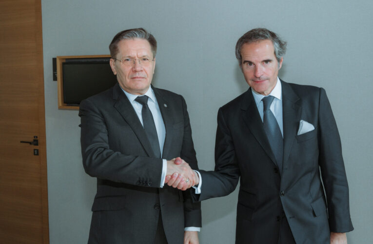 Rosatom Genel Müdürü Likhachev ve IAEA Genel Direktörü Grossi COP-28 kapsamında bir araya geldi