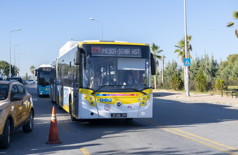 MERSİN BÜYÜKŞEHİR’DEN ŞEHİR HASTANESİ’NE 2 YENİ HAT: 177 VE 13
