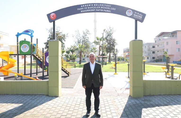 VİRANE HALDEKİ FATİH PARK YENİLENEREK, MODERN HALE GETİRİLDİ