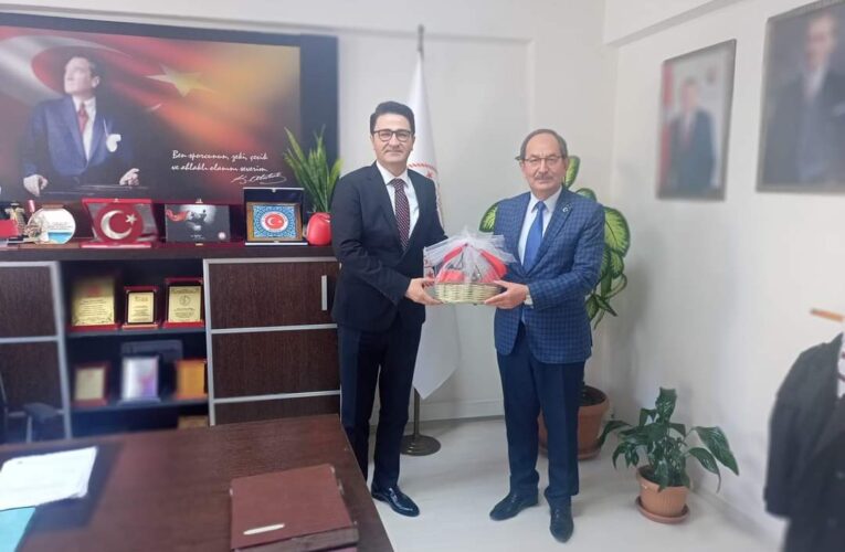 Yalçın’dan Gençlik ve Spor İl Müdürü Ökkeş Demir’e Ziyaret
