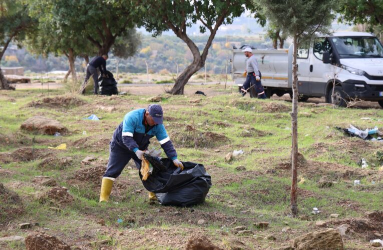 TOROSLAR BELEDİYESİNDEN MESİRE ALANLARINDA TEMİZLİK ÇALIŞMASI