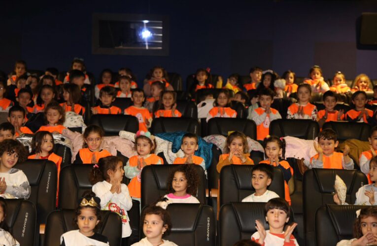 TOROSLAR BELEDİYESİNDEN MİNİKLERE SİNEMA KEYFİ