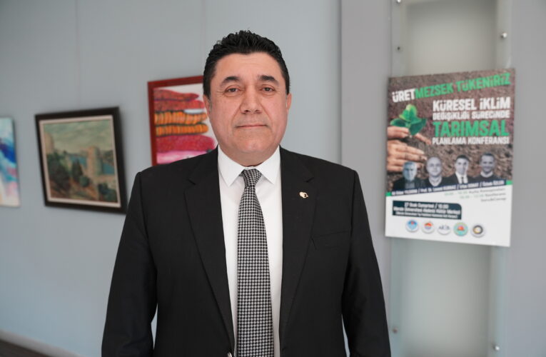 BÜYÜKŞEHİR 3. ÜRETMEZSEK TÜKENİRİZ TARIM KONFERANSINA HAZIR
