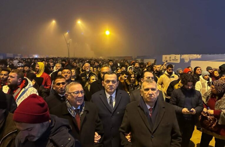 Başkan Abdullah Özyiğit, Hatay’da düzenlenen “Sessiz Yürüyüş”e katıldı