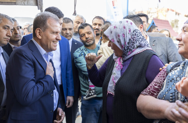 TARSUS BAŞKAN’ININ YANINDA