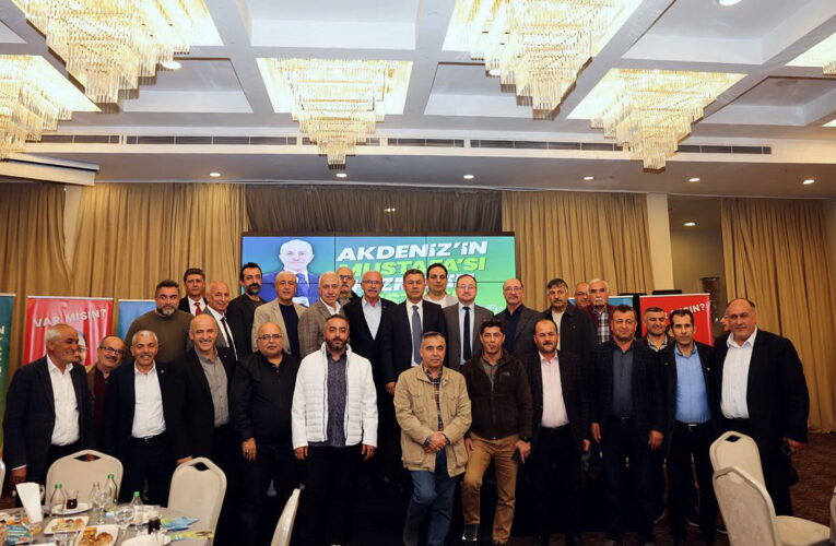 “AKDENİZ’DE 5 YILDA HERKESİN BELEDİYE BAŞKANI OLMAYI BAŞARDIK”