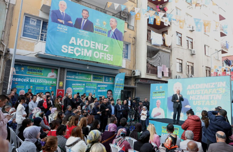 “AKDENİZ’İN YÜKSELİŞİNE KALDIĞIMIZ YERDEN DEVAM EDELİM”